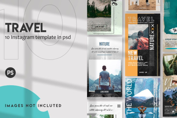 10 Travel Instagram Stories Set: Your Template for Visual Impact