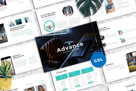Advance - Business Googleslide Template: A Professional Toolkit