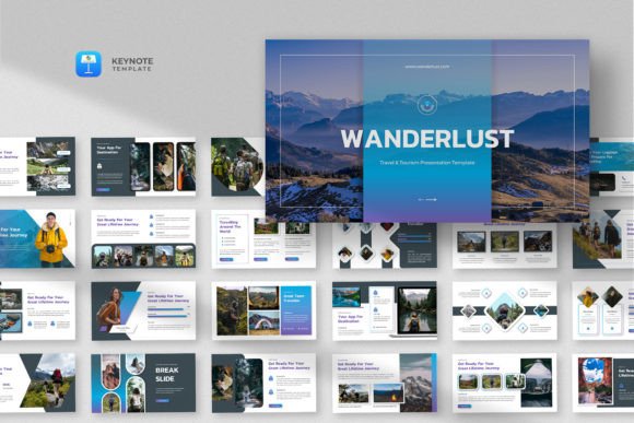Adventure Travel Keynote Template: Design That Moves You