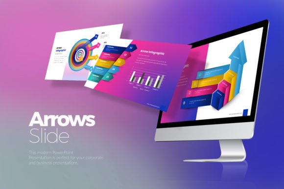 Arrows GoogleSlide Templates: Dynamic Design for Modern Professionals