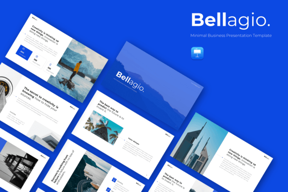 Bellagio: The Minimalist Keynote Template for Modern Business
