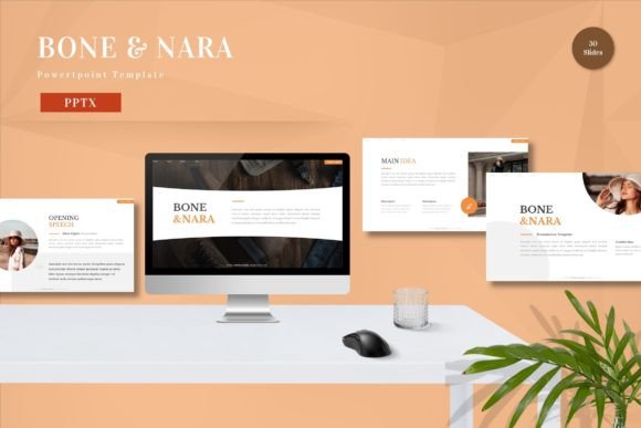 Beone _ Nara - Powerpoint Template: A Modern Asset for Dynamic Presentations