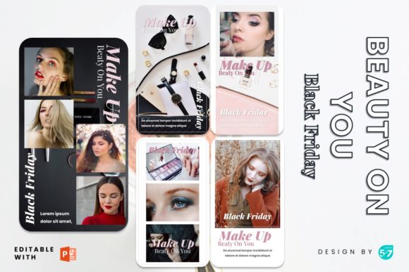 Black Friday! Instagram Story - Beauty: Your Ultimate Holiday Marketing Template