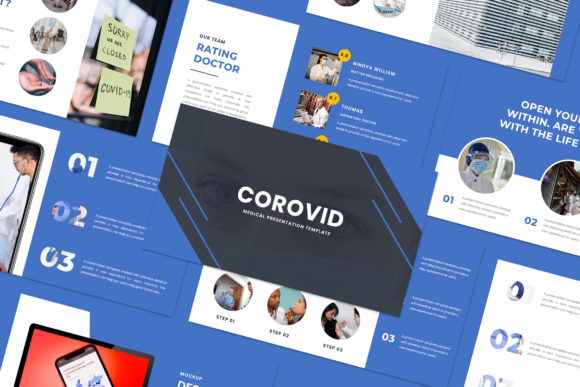 Corovid - Powerpoint Template: Your Go-To for Polished Presentations