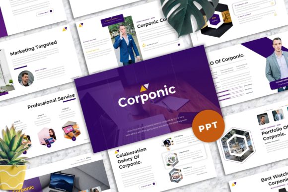 Corponic - Business Powerpoint Template: A Modern Design Powerhouse