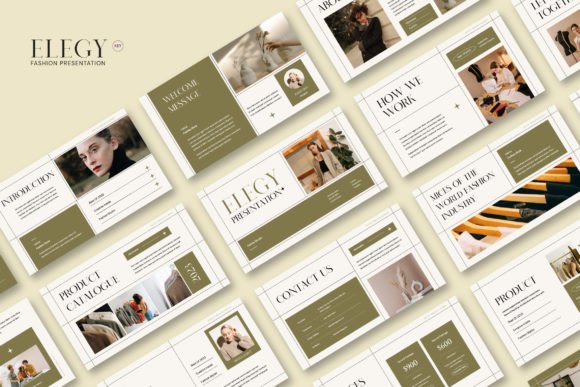 Elevate Your Brand with the Elegy Fashion Presentation Keynote