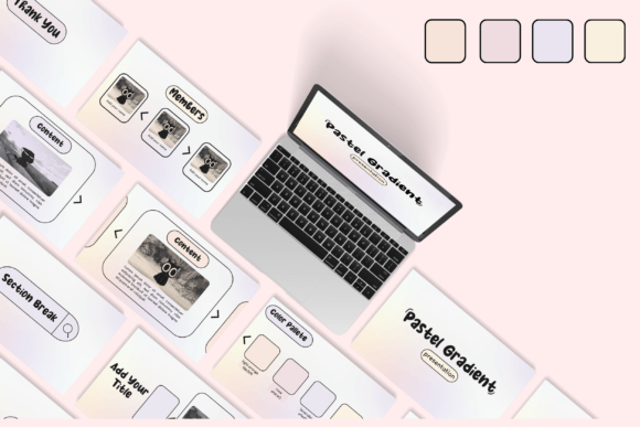 Elevate Your Slides: A Guide to Pastel Gradient Presentation Templates