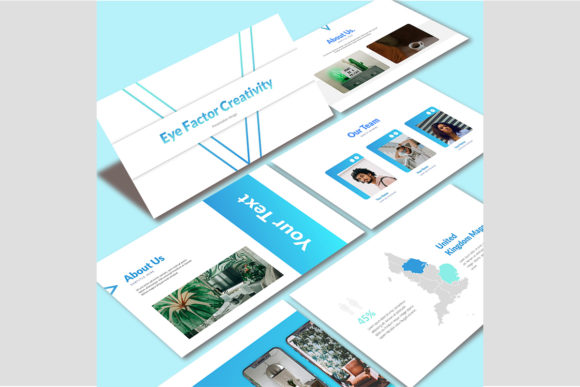 Elevate Your Slides with the Eye Vactor Presentation Design Template