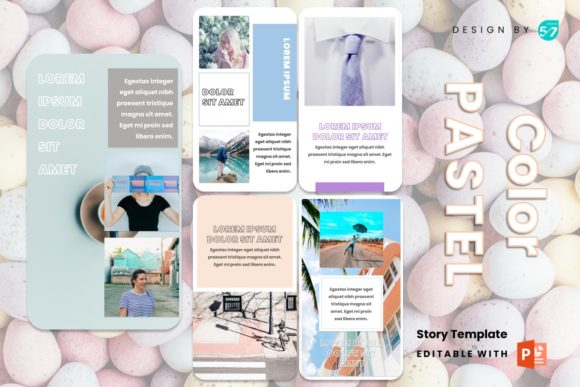 Elevate Your Social Media with Instagram Story - Color Pastel