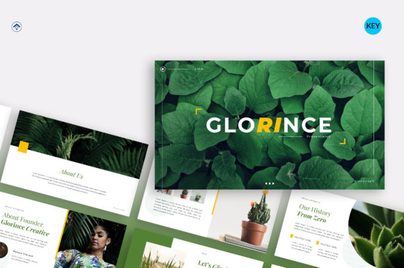 Glorince - Keynote Template: The Modern Design Asset for Dynamic Presentations