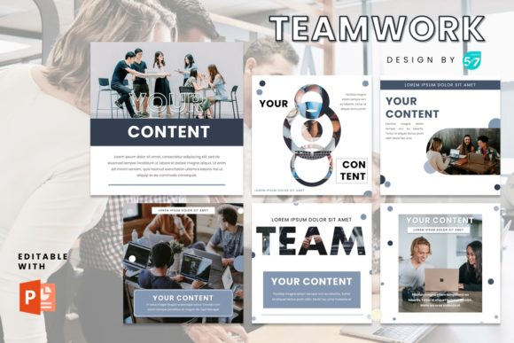 Instagram Feed - Teamwork: A Collaborative Template for Your Brand