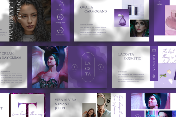 LACOSTA: Designing Your Next Presentation with a Lavender Aesthetic