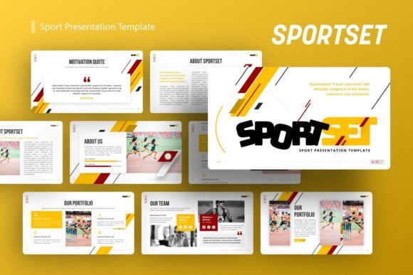 Runline: A Modern Sport Presentation Template
