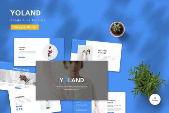 Yoland: A Dynamic Google Slides Template for Modern Presentations